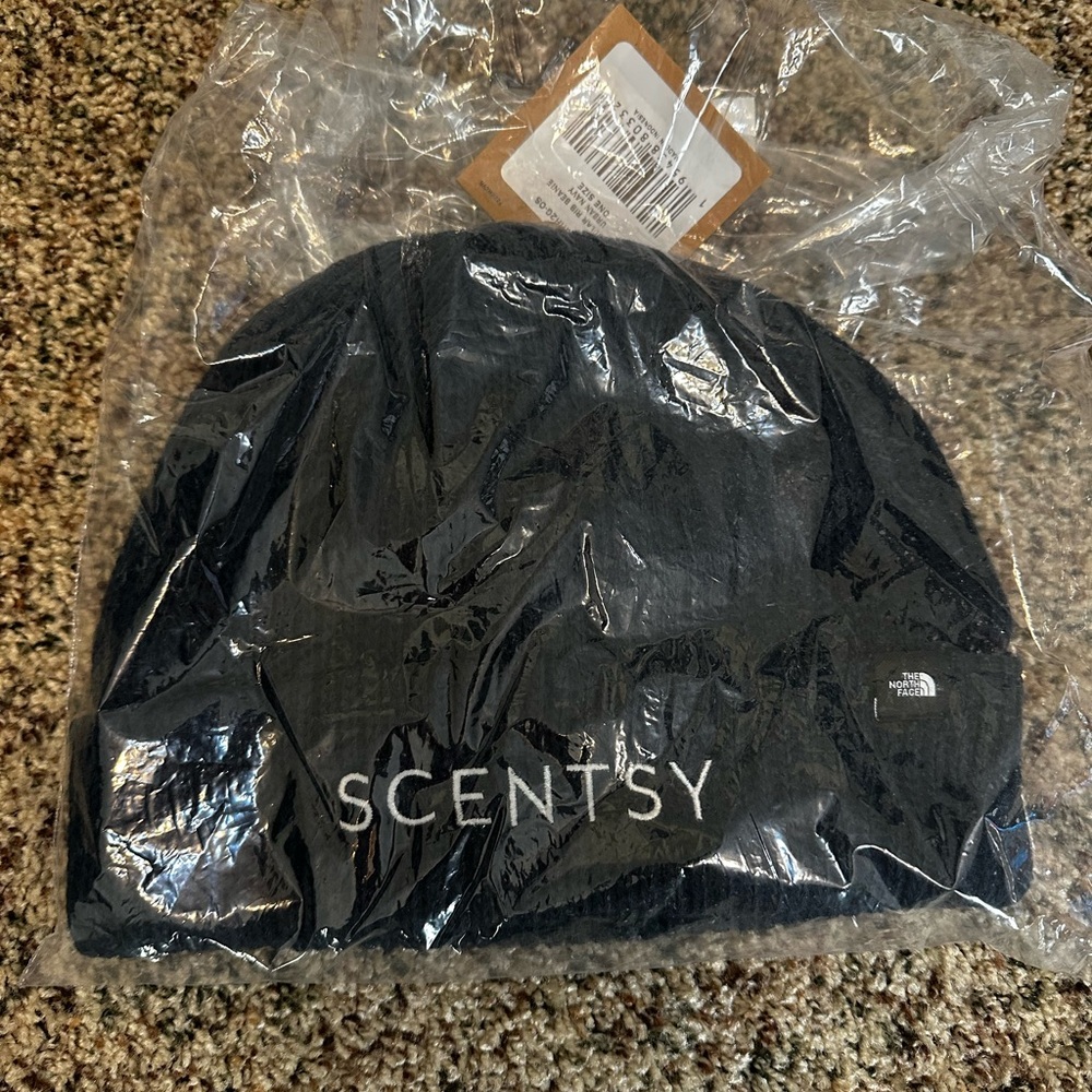 Scentsy Navy North Face  Beanie